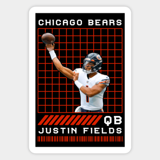 JUSTIN FIELDS - QB - CHICAGO BEARS Magnet